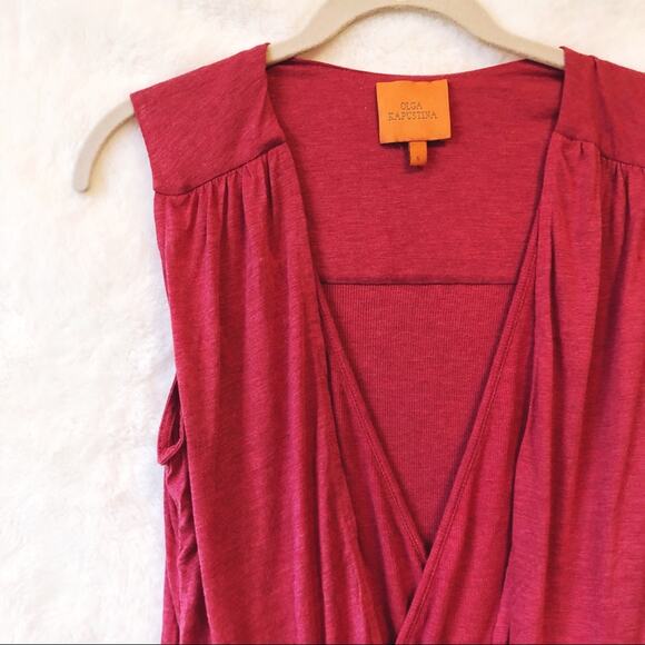 Olga Kapustina Raspberry Layering Top - Picture 3 of 8